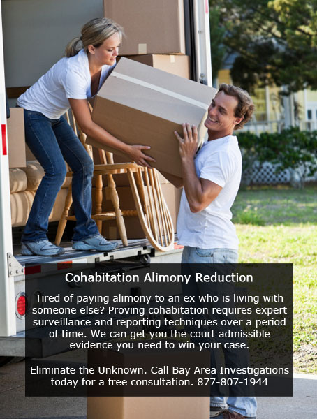 Cohabitation Almony Reduction Investigation